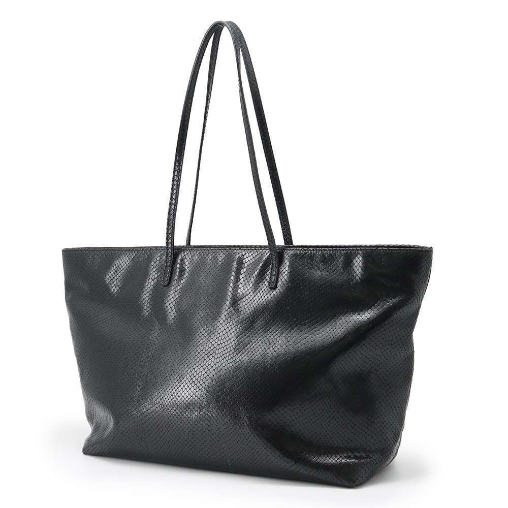 Fendi Python Tote Bag Black - image 2